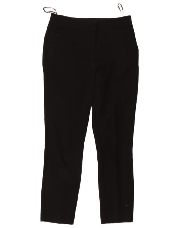 Warehouse Pantalon court slim pour femme UK 8 Small W30 L25 Coton noir