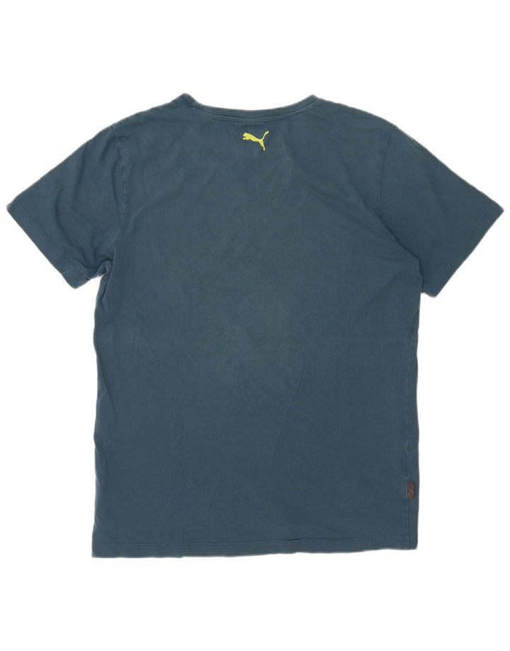 Puma Tee-Shirt Graphic Homme Bleu Moyen