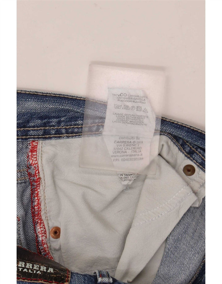Carrera Jean Droit W36 L30 Bleu Coton Homme