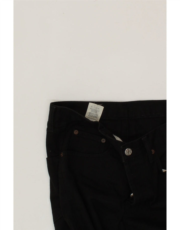 RIFLE Womens Straight Jeans W33 L26  Black Cotton Vintage Rifle and Second-Hand Rifle from Messina Hembry 