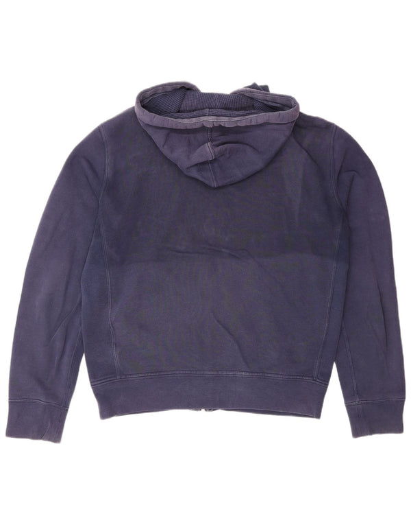 Polo Ralph Lauren Pull à capuche zippé pour homme en coton bleu marine moyen