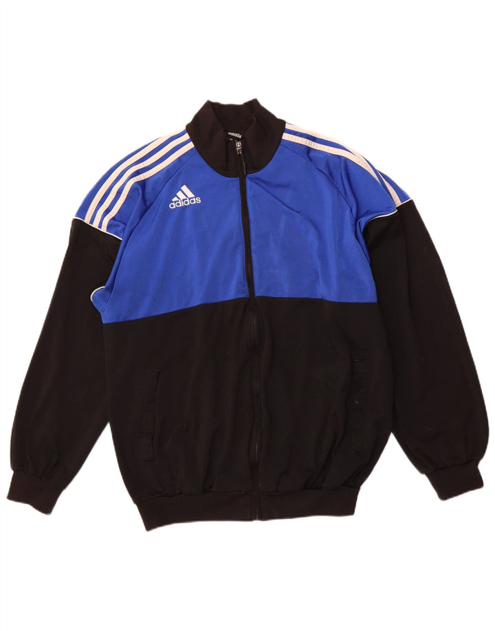 Adidas Veste de survêtement pour homme UK 38/40 Medium Noir Polyester