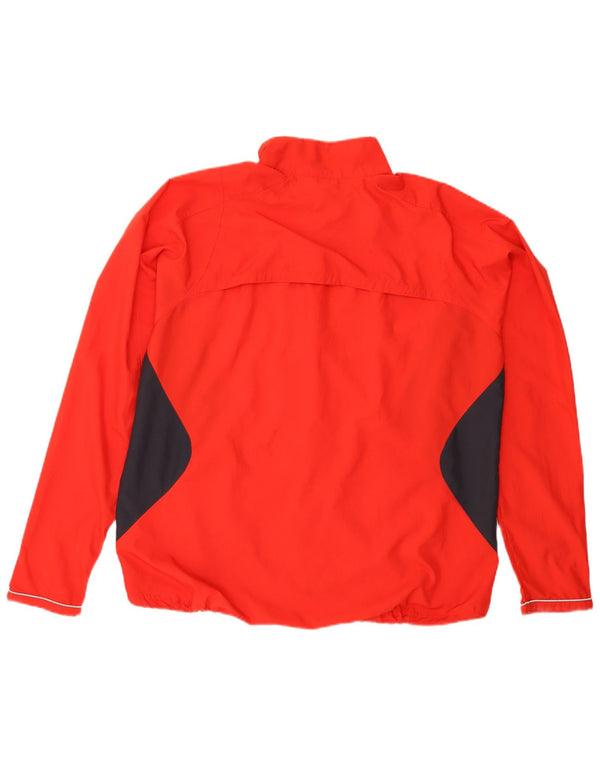 Nike Veste de survêtement pour femme UK 18/20 2XL Rouge Colourblock