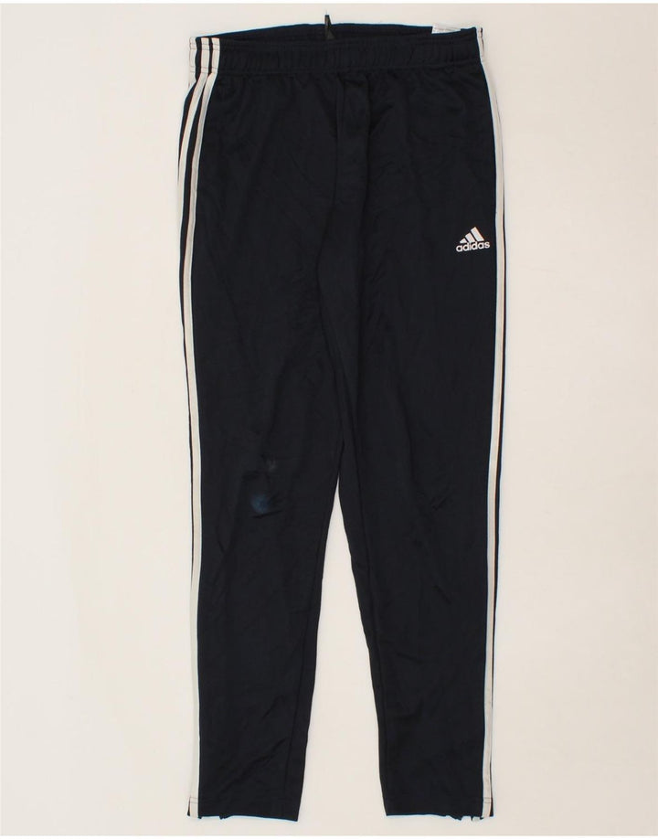 ADIDAS Mens Tracksuit Trousers Medium Navy Blue Polyester Vintage Adidas and Second-Hand Adidas from Messina Hembry 