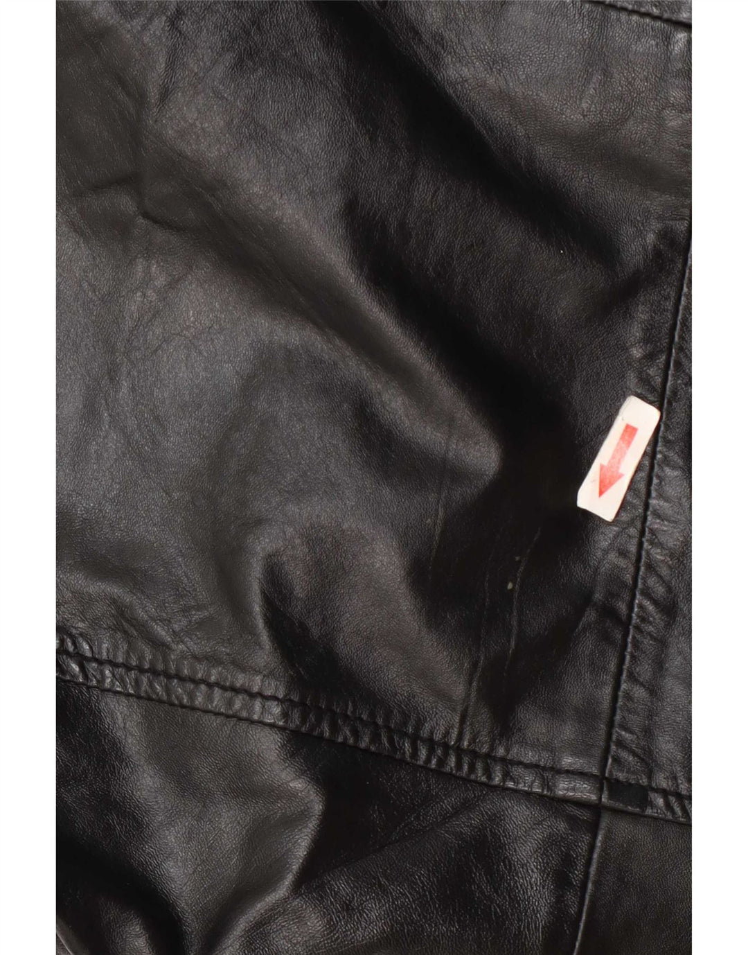 Gipsy Veste en cuir pour homme UK 40 Large Noir