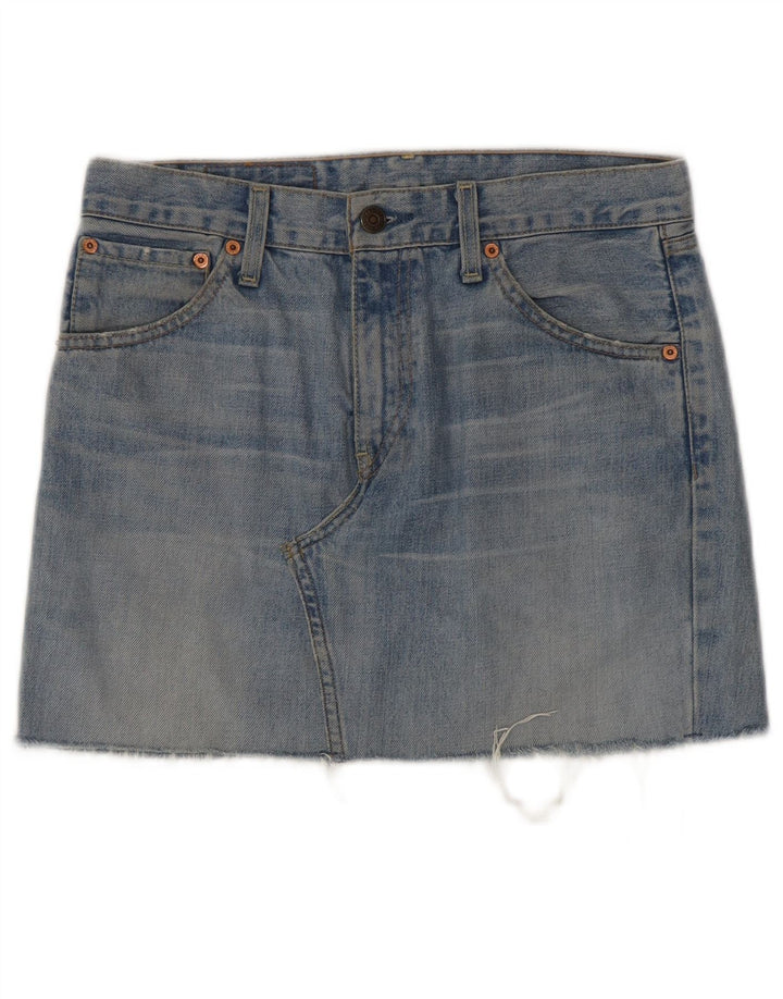 Levi's Jupe en Jean 525 Femme W31 Bleu Moyen