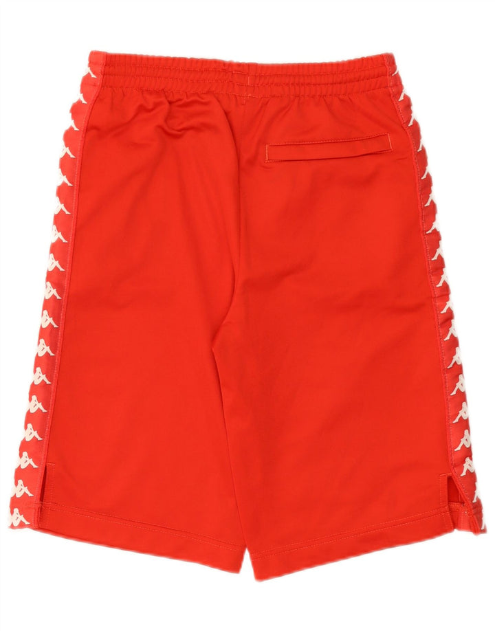 Kappa Short de Sport Graphique Homme XS Rouge Polyester