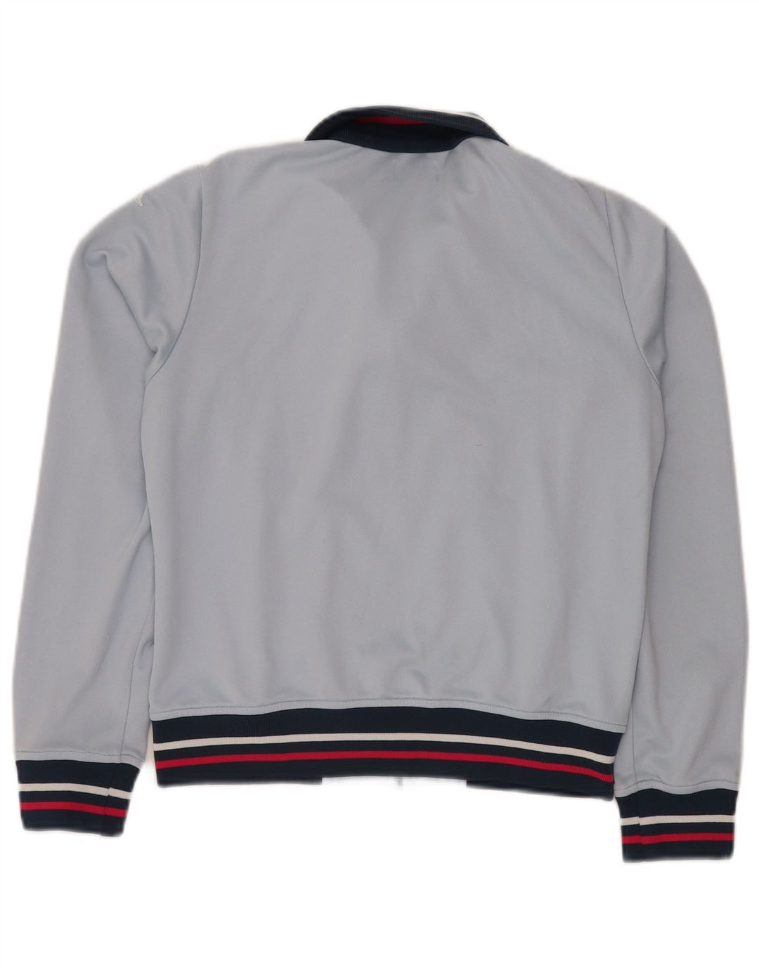 KAPPA Veste de survêtement pour femme UK 14 Grand Bleu Colorblock Polyester