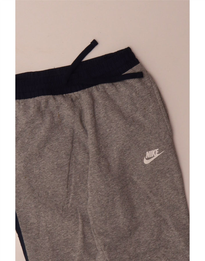 NIKE Pantalon de survêtement pour garçon 12-13 ans Large Gris Colorblock