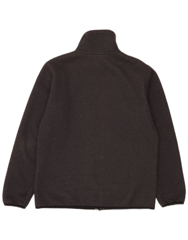 Jack Wolfskin Veste Bomber Homme UK 40 Moyen Noir Polyester