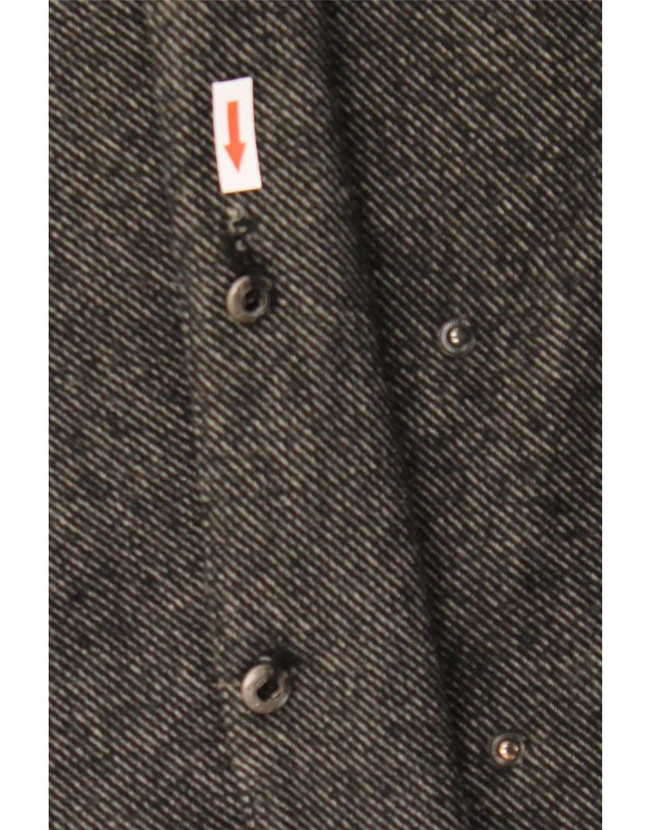 Marks & Spencer Manteau pour femme UK 44 Polyester à fines rayures gris moyen