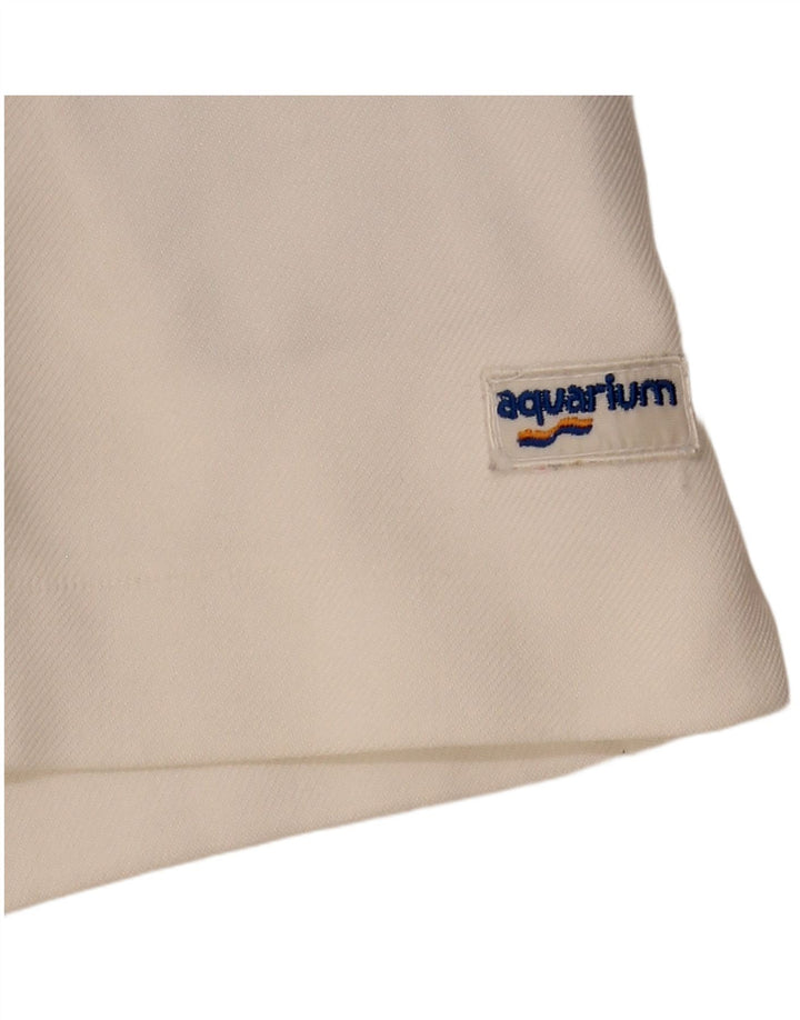 Aquarium Short Chino Homme W28 Blanc Moyen Colorblock