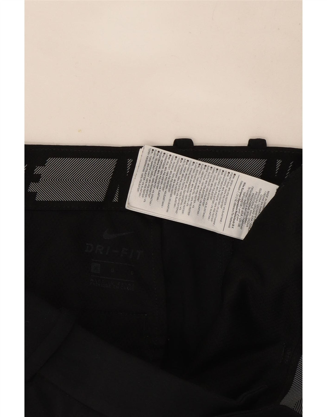 Nike Short Chino Homme W36 Large Noir Polyester