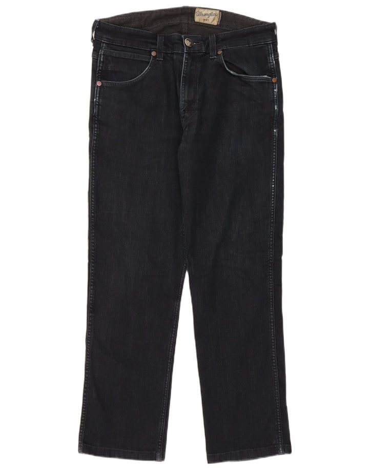 Wrangler Jean droit homme W32 L28 coton noir