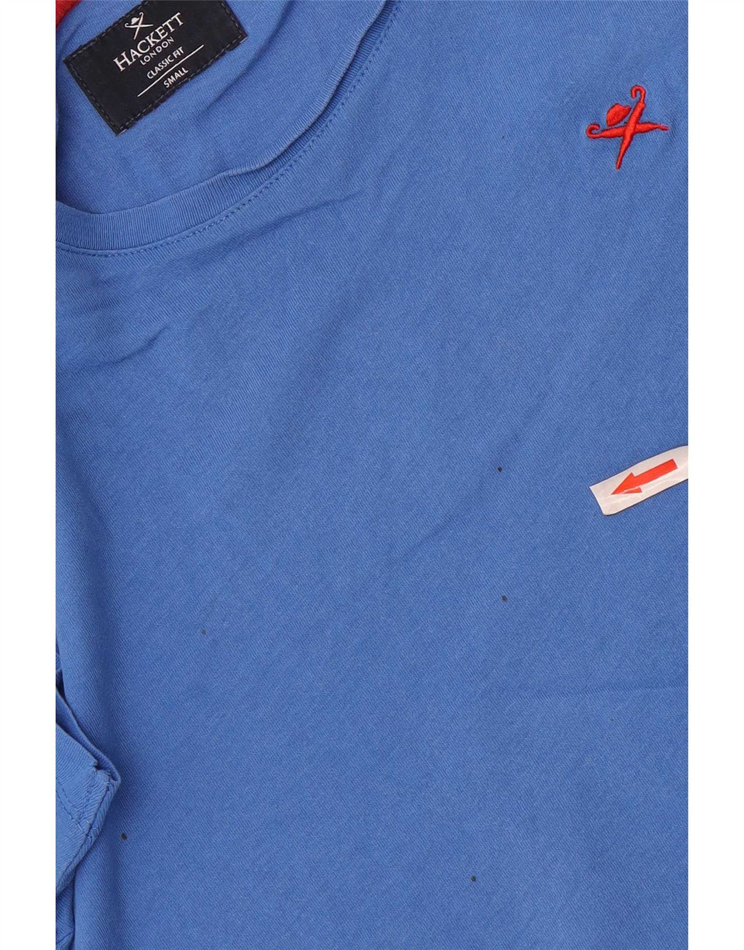 Hackett T-shirt coupe classique pour homme, petit, bleu