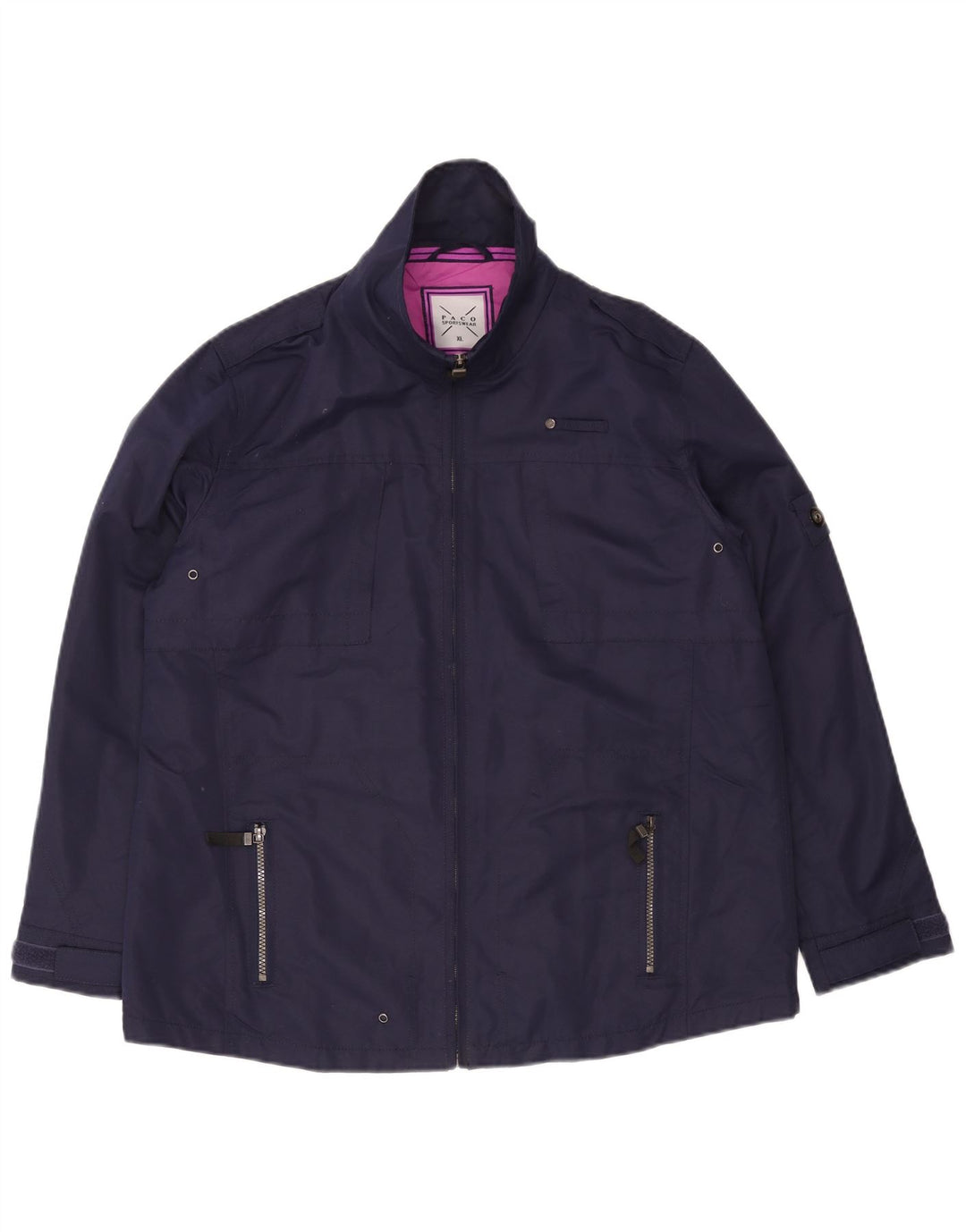 PACO Veste Militaire Femme UK 18 XL Bleu Marine Polyester