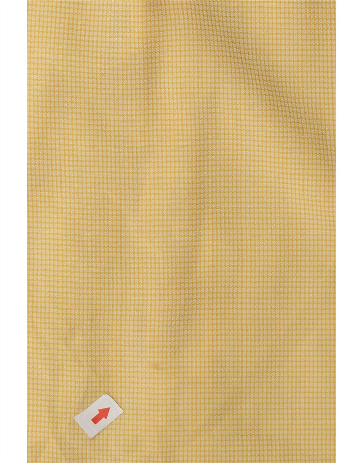 Lee Chemise Homme Carreaux Jaune Moyen