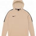 Nike Homme Dri Fit Sweat à capuche Petit Blanc Colorblock Polyester