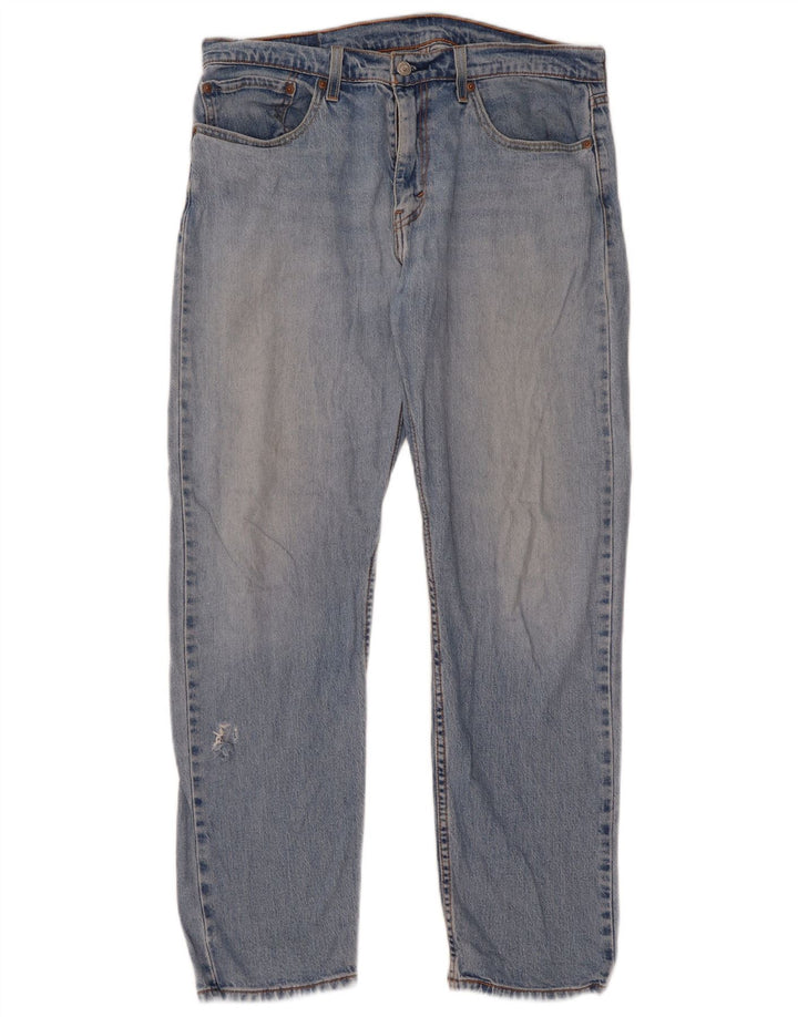 Levi's Jean Droit 502 Homme Bleu W33 L32 Coton