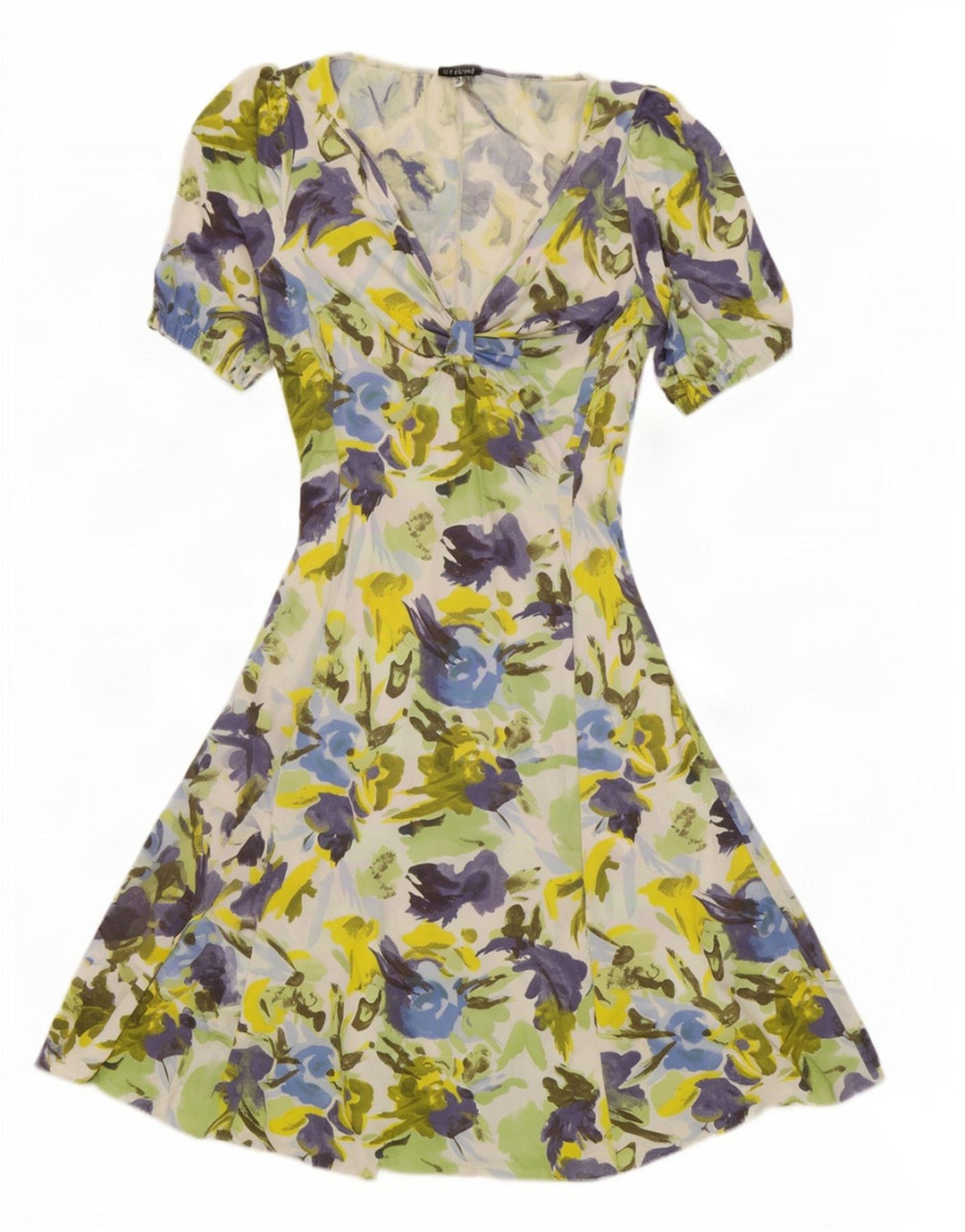Gianfranco Ferre Robe trapèze pour femme IT 40 petit motif floral multicolore