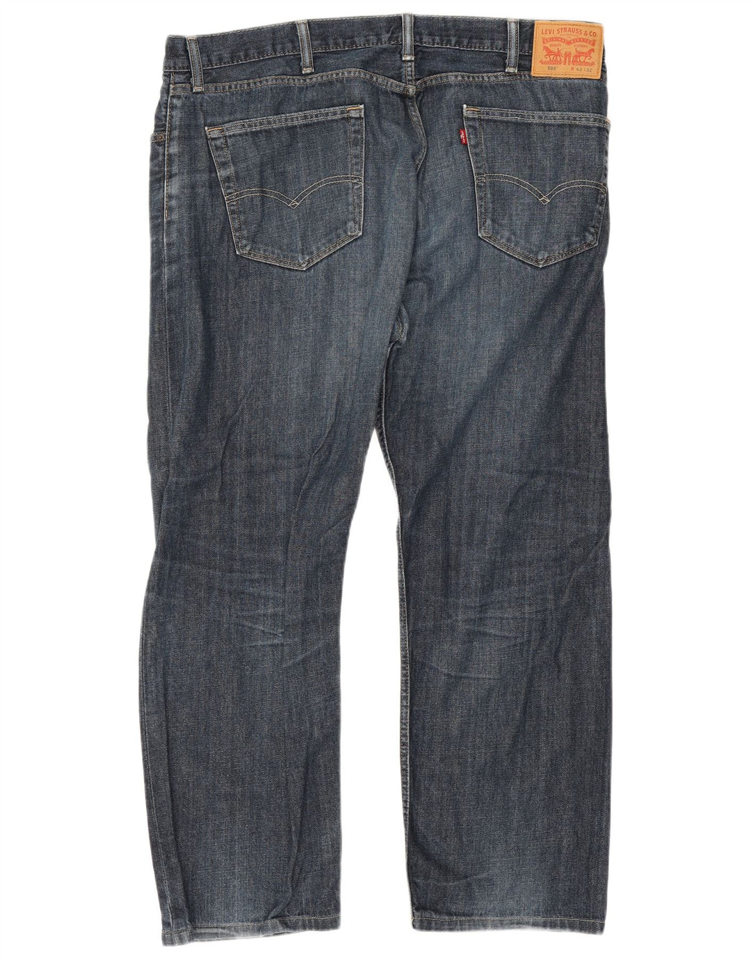 Levi's Jean Droit 505 Homme W42 L28 Bleu Coton