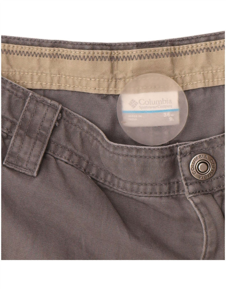 Columbia Short cargo Omni-Shield W36 pour homme en coton gris Taille L