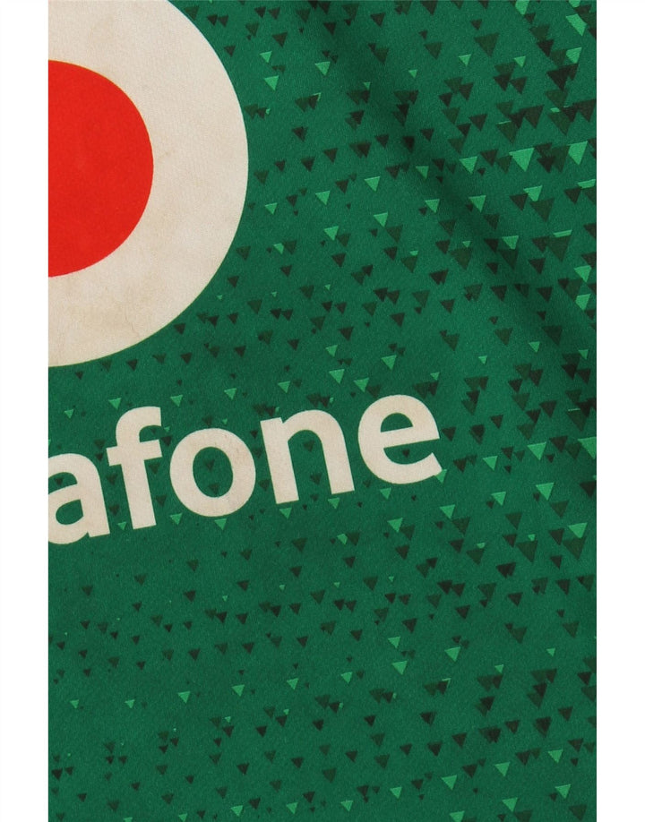 CANTERBURY T-Shirt Graphique IRFU Garçon 11-12 Ans Vert Géométrique