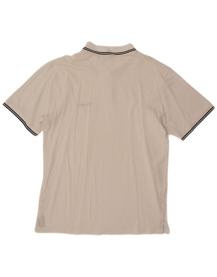 CHAMPION Polo Homme 2XL Blanc Coton