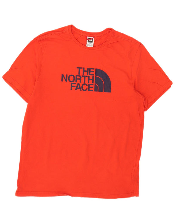The North Face T-Shirt Graphique Homme Rouge Moyen Coton