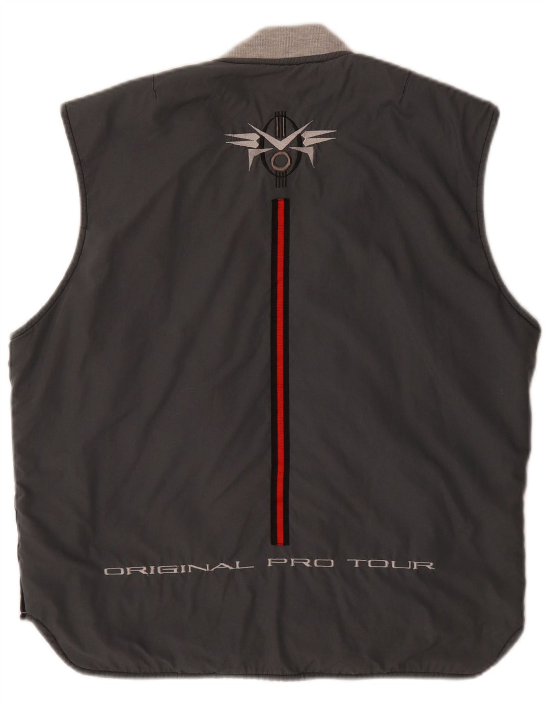 Lotto Gilet réversible graphique pour homme UK 40 Large Noir Polyester