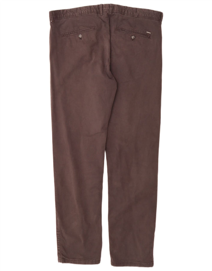 Woolrich Pantalon Chino Droit Homme W38 L32 Gris Coton