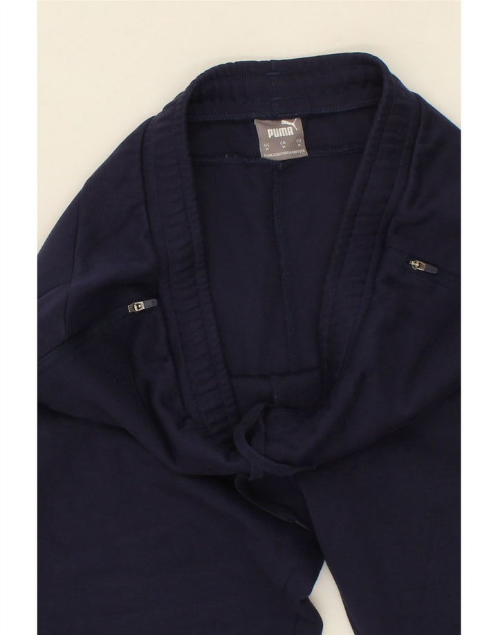PUMA Mens Tracksuit Trousers Medium  Navy Blue Vintage Puma and Second-Hand Puma from Messina Hembry 