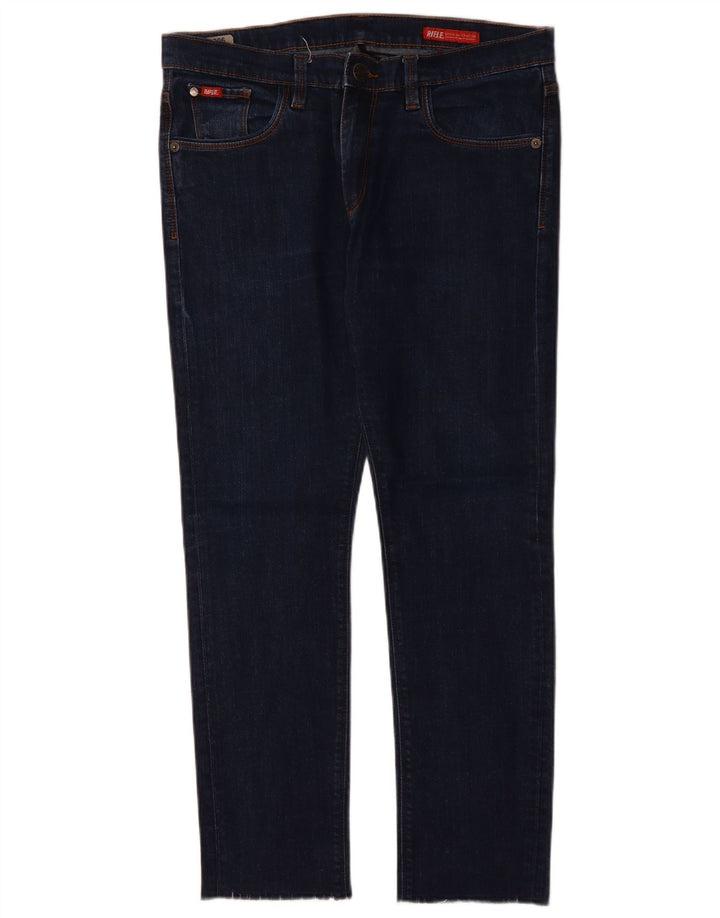 RIFLE Jean Slim Homme W33 L28 Bleu Coton