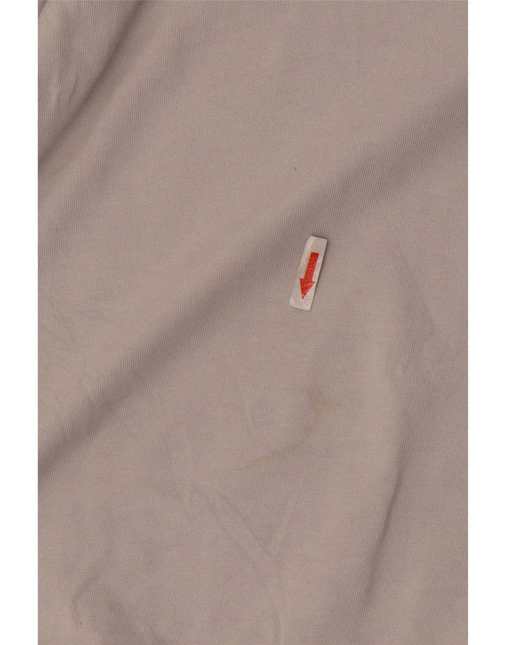 Zara Homme T-Shirt Top Gris Moyen Coton