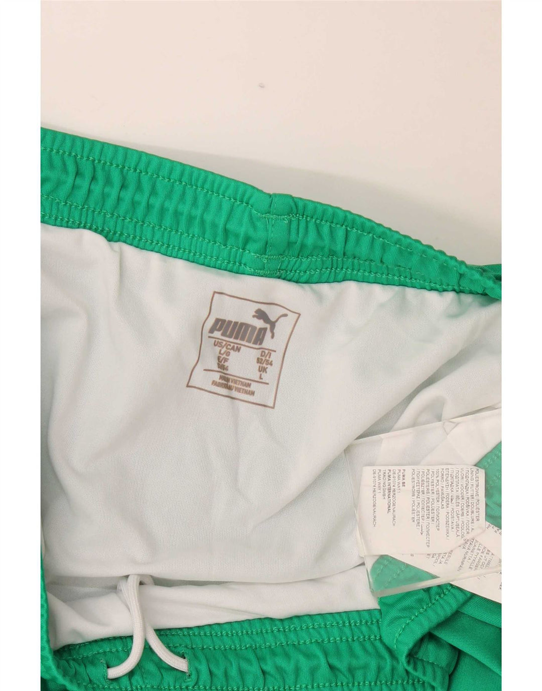 Puma Short de sport homme grand vert polyester