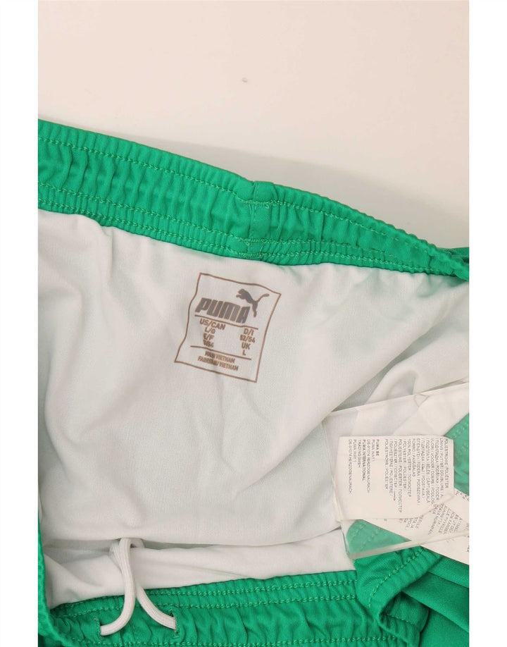 Puma Short de sport homme grand vert polyester