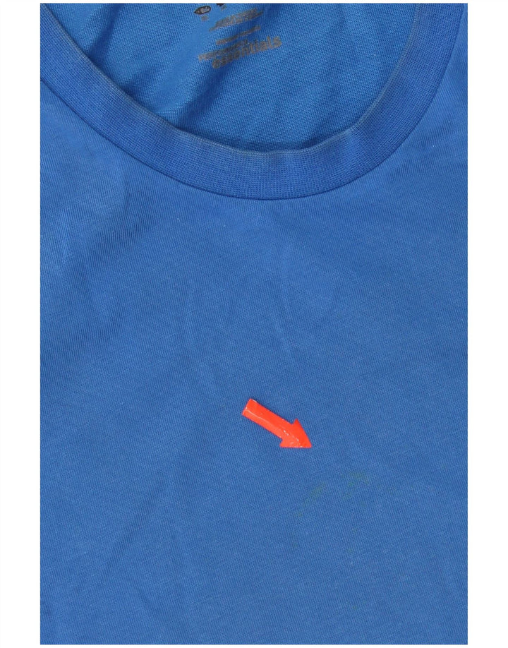 Adidas T-Shirt Homme Top XL Bleu Coton