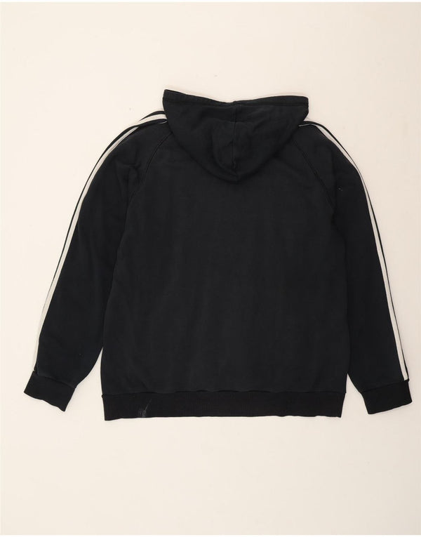 Adidas Pull à capuche pour homme 2XL en coton noir