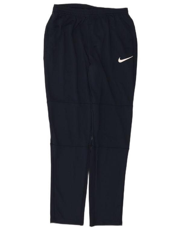 Nike Pantalon de survêtement Dri Fit pour homme Bleu marine moyen Polyester