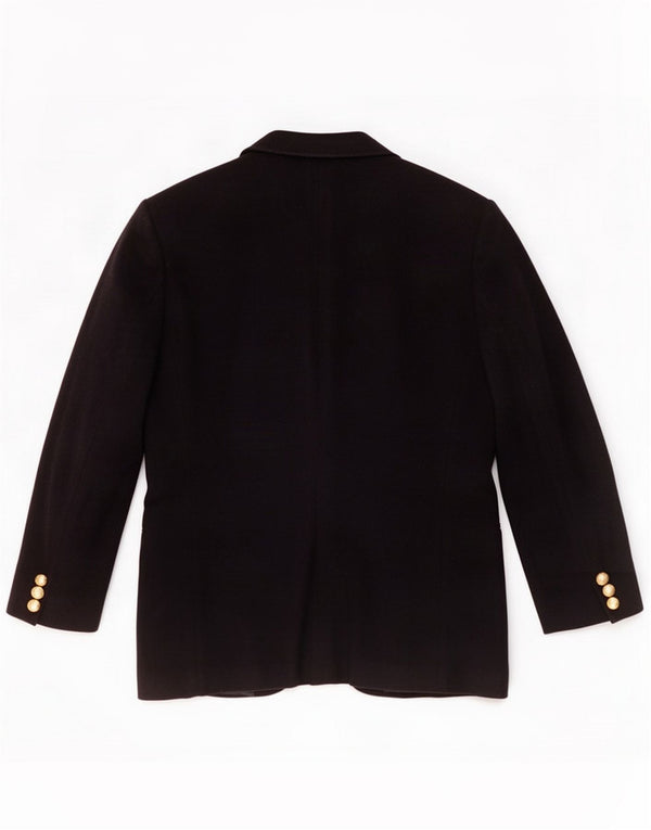 Burberry Veste blazer à 3 boutons pour femme IT 46 Large Bleu marine