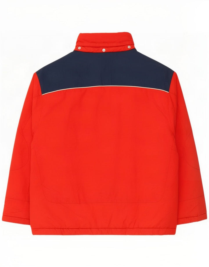 Veste matelassée Nike pour garçons 12-13 ans Large Nylon color block rouge