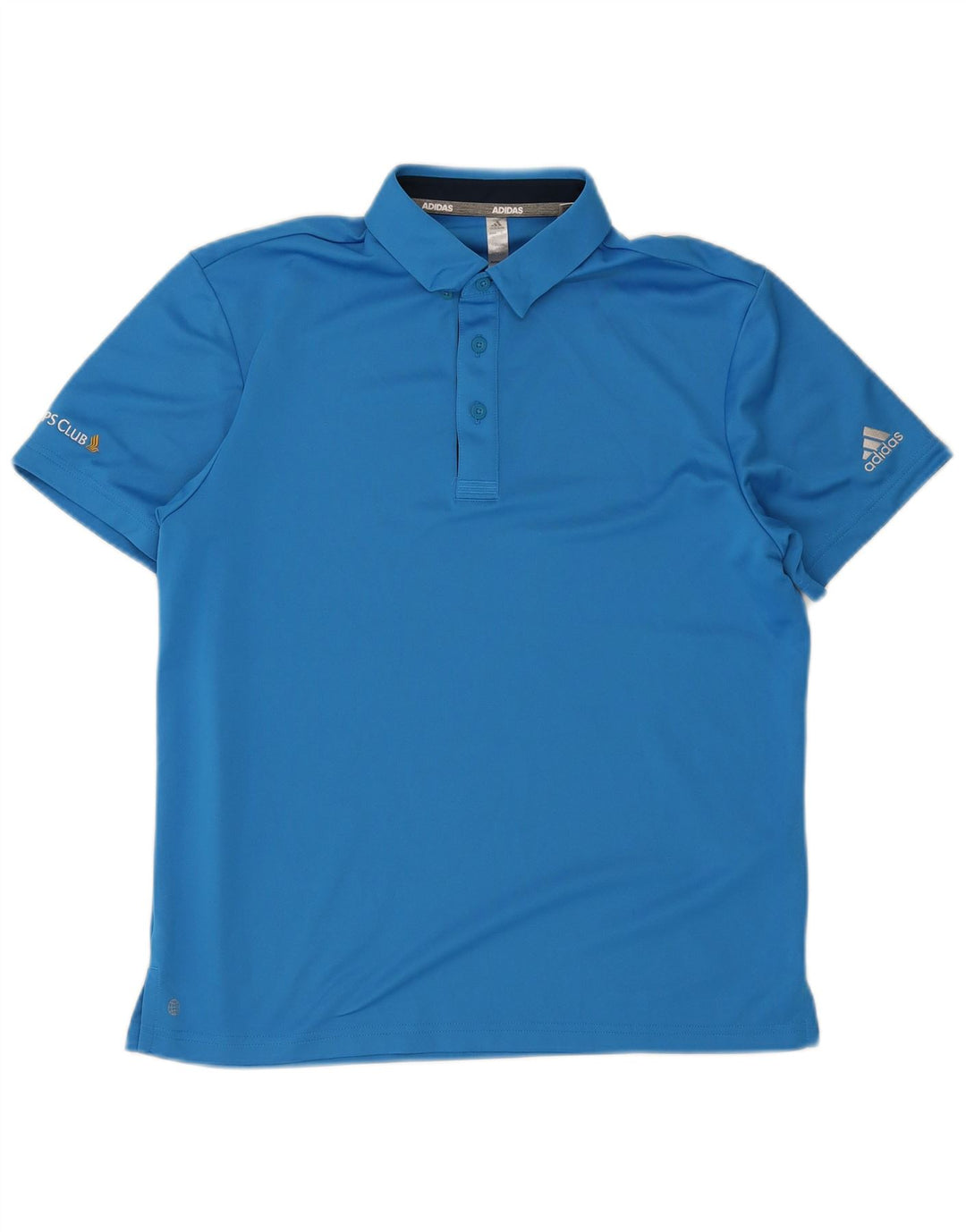 Adidas Polo Homme Grand Bleu Polyester