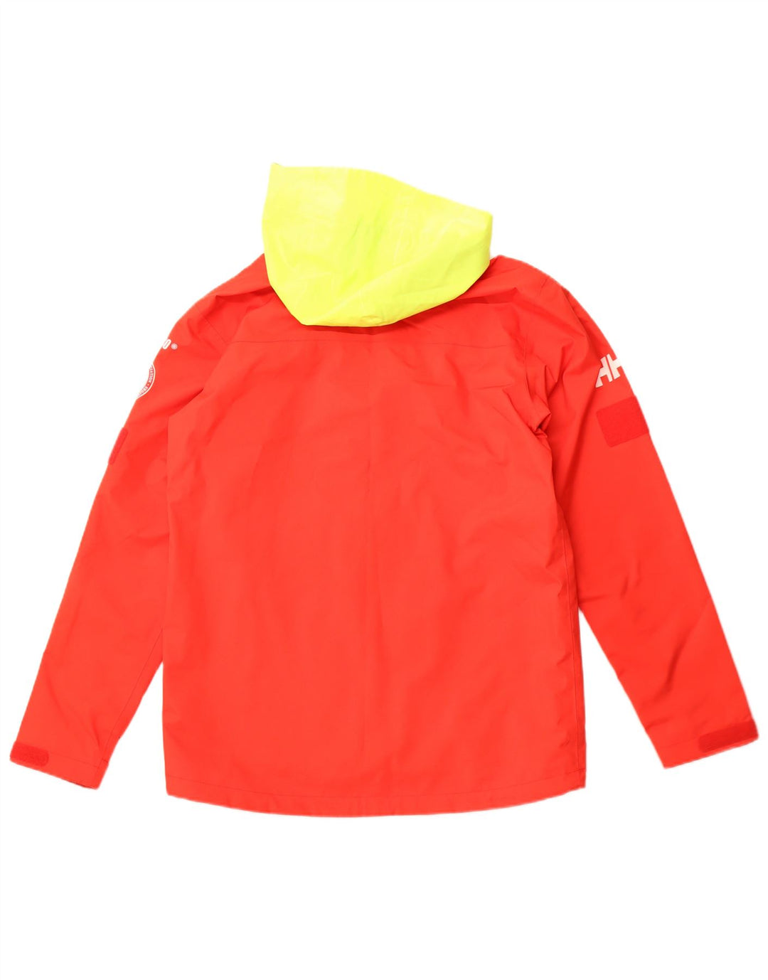 HELLY HANSEN Veste de pluie à capuche graphique pour homme UK 36 Small Rouge Colourblock