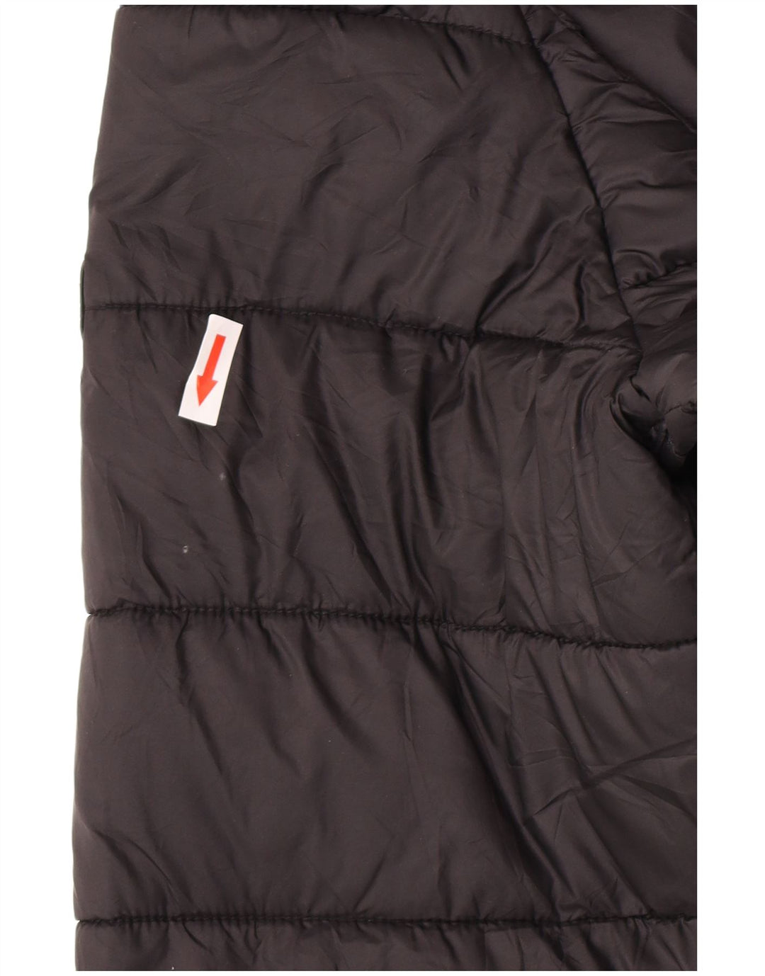 Barbour Veste matelassée à capuche pour femme UK 14 Large Noir Polyamide