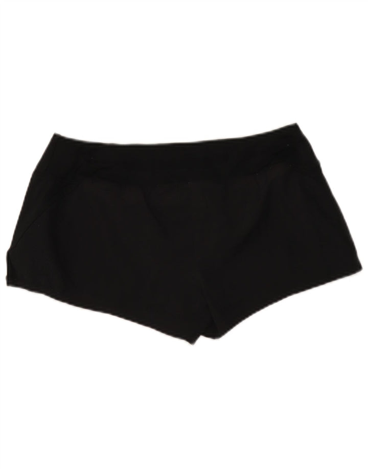 Nike Short de sport Dri Fit pour femme UK 14 Noir moyen Polyester