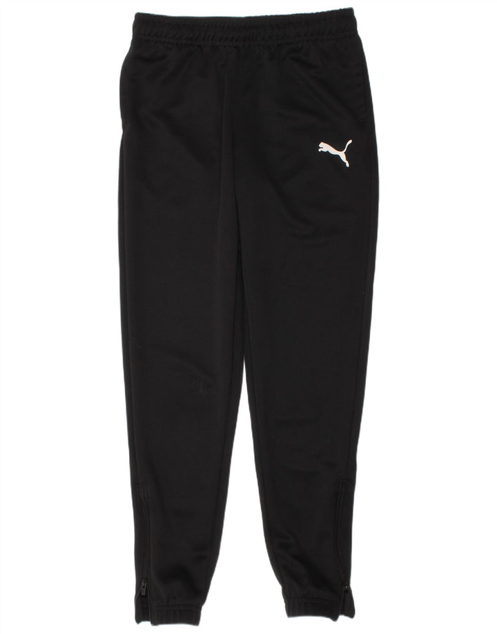Puma Pantalon de Survêtement Garçon 9-10 ans Noir Polyester