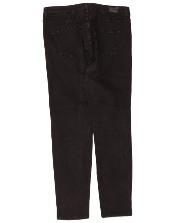 Hobbs Jean Slim Femme UK 16 Large W36 L30 Coton Noir