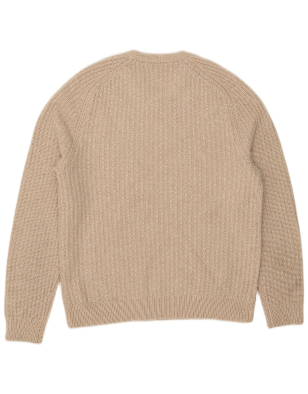 Reiss Pull col rond homme XL laine beige