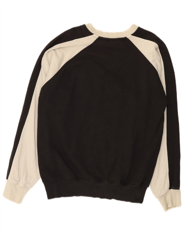 Puma Sweat-shirt Graphic Sweatshirt Jumper Small Homme Noir Colorblock