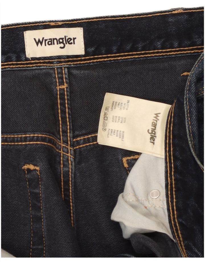 WRANGLER Jean droit homme W38 L30 bleu marine coton